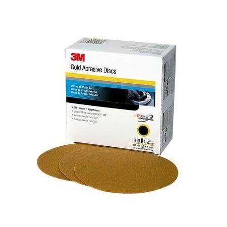 3M 6" XNH P150 HOOKIT GOLD-100/BX 3M0980